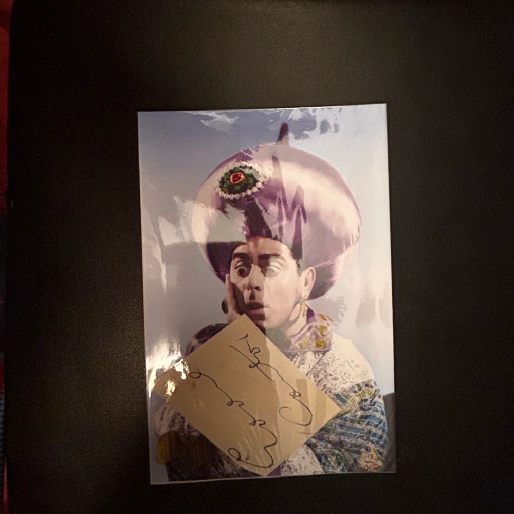 Eddie Cantor Autograph
